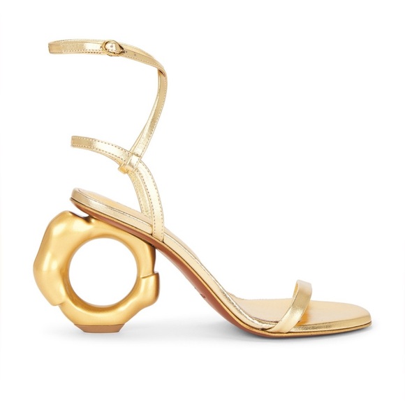 cult gaia Shoes - Cult Gaia Circe Sandal in Brass